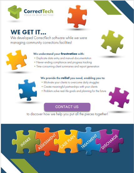 puzzle piece flier